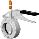 DPX Gen2 manual butterfly valve M12 detection