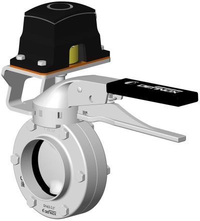 DPX Gen2 manual butterfly valve MVQ IO-Link detection